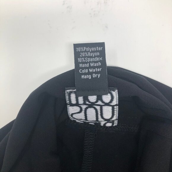 NWT Clara Sunwoo Stretch Knit Dress Size XS Black Turtleneck - Picture 6 of 7